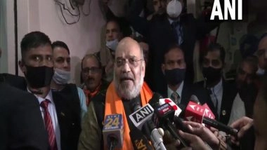 India News | Amit Shah Attacks Samajwadi Party During Kairana Visit, Says 'appeasement' Politics Should End