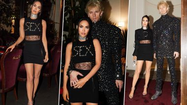 Megan Fox’s All-Black Dinner Outfit Has a ‘Sex’ Tee and We Are Impressed! (View Pics)