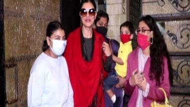 Entertainment News | Sushmita Sen Spends Time with Her Godson, Daughters