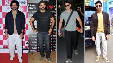 Farhan Akhtar Birthday: 7 Pics That Take Us Inside His Personal Wardrobe (View Pics)