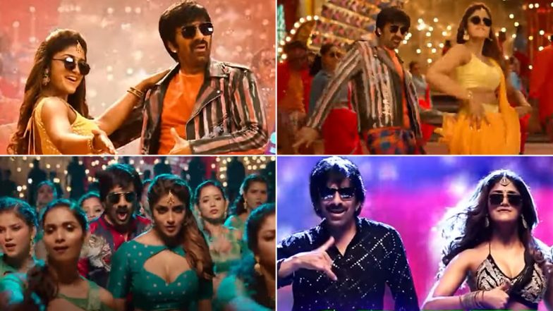 Khiladi Song Full Kick: Ravi Teja, Dimple Hayathi’s Peppy Track Will Make You Groove! (Watch Lyrical Video)