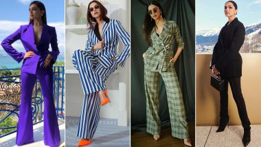 Deepika Padukone Birthday: Her Love Affair with Pantsuits is Like a Melody in Itself (View Pics)