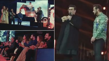 #RoarOfRRRInMumbai: Karan Johar Shares a BTS Video From SS Rajamouli’s RRR Event and It Will Make You More Excited for the Film (Watch Video)