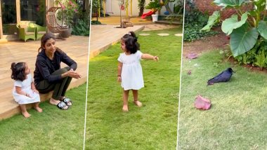 Shilpa Shetty Kundra Posts Video Of Daughter Samisha Praying For Injured Baby Raven; Actress Thanks PETA India For Rescuing The Birdie