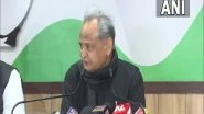 India News | It's Unfortunate That Politics is Being Played on PM's Security Breach: Ashok Gehlot