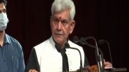 India News | Manoj Sinha Condemns Killing of Policeman in Anantnag Says His 'Supreme Sacrifice' Won't Go in Vain