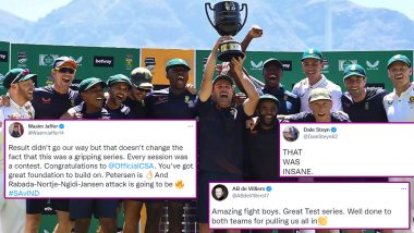 South Africa vs India: AB de Villiers, Ravi Shastri and Others React to Proteas Winning Test Series 2–1 (Check Posts)