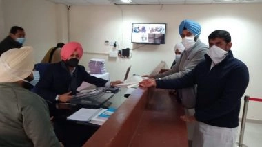 India News | Punjab Assembly Polls: Bikram Singh Mijithia Files Nomination from Amritsar East