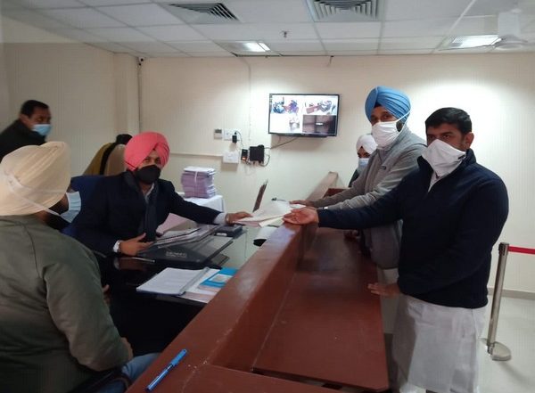 India News | Punjab Assembly Polls: Bikram Singh Mijithia Files Nomination from Amritsar East