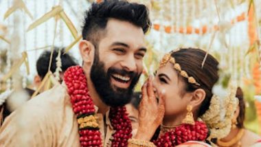 Mouni Roy and Suraj Nambiar Wedding: Actress Looks Gorgeous as a New Bride, Shares Beautiful Pictures With Her Husband
