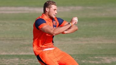 Netherlands Pacer Vivian Kingma Found Guilty of Ball Tampering During Series Against Afghanistan, Suspended for Four Matches