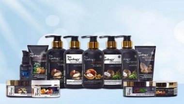 Business News | No Apology Unveils 100 Percent Natural Skin and Hair Care Products First Time in India