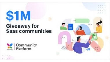Business News | Kissflow Announces $1 Million Giveaway for SaaS Communities