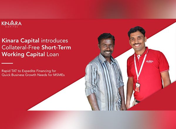 Business News | Kinara Capital Introduces Collateral-free Short-term Working Capital Loan