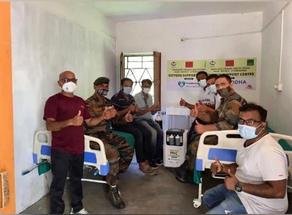 Business News | Health Facilities of Small Villages Upgraded to Combat COVID by a Joint Team of Army Officers, District Administration, and NGOs