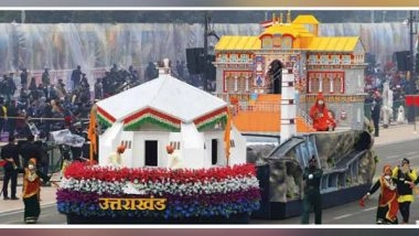 India News | 73rd Republic Day Parade: Uttarakhand Tableau Showcases Progressive Developments of the State
