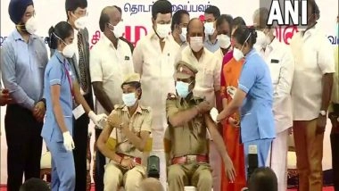 India News | TN Begins Administering COVID-19 Vaccine 'precaution Dose' to Healthcare, Frontline Workers, Senior Citizens