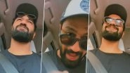 Vicky Kaushal Nails Monday Car Jam Session Singing &lsquo;Blue Theme&rsquo; Track (Watch Video)