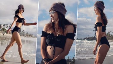 Vidya Malavade, Shah Rukh Khan’s Chak De India Co-Star, Looks Gorgeous in a Black Bikini From Her Beach Vacay (View Pics)