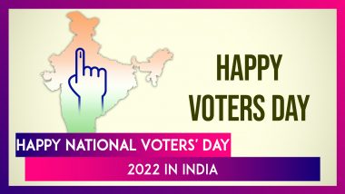 National Voters’ Day 2022 Greetings, Quotes & Messages To Observe Election Commission Formation Day