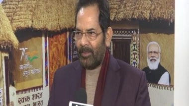 India News | Don't Understand Akhilesh Yadav's Politics over Technical Things; It's an Outcry of His Fear of Defeat in UP Assembly Polls: Mukhtar Abbas Naqvi