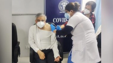 India News | AIIMS Director Randeep Singh Guleria Takes 'precautionary Dose' of COVID-19 Vaccine
