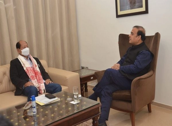 India News | Assam, Nagaland CMs Hold Discussion on Issues of 'mutual Interest'