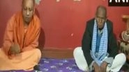 Makar Sankranti 2022: UP CM Yogi Adityanath Had 'Khichdi' With Dalit Party Worker Amrit Lal Bharti, His Family in Gorakhpur on Occasion of  Sankranti (Watch Video)
