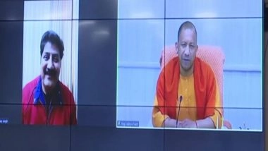 India News | UP CM Holds Meeting with Councillors on COVID-19 Situation in Lucknow