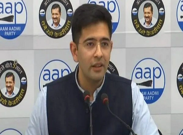 India News | AAP's Raghav Chadha Seeks Time to Meet Punjab Governor over CM Channi's Alleged Involvement in Illegal Sand Mining