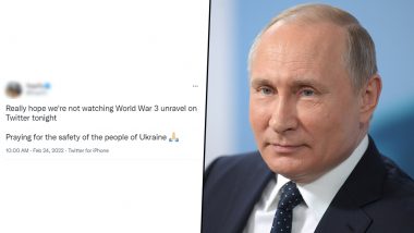 World War 3 Trends on Twitter as Fear Grips Netizens Amid Russia-Ukraine 'War'