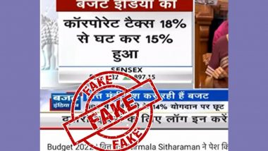 Corporate Tax Reduced From 18% To 15%? PIB Fact Check Debunks Fake Claim, Reveals Truth
