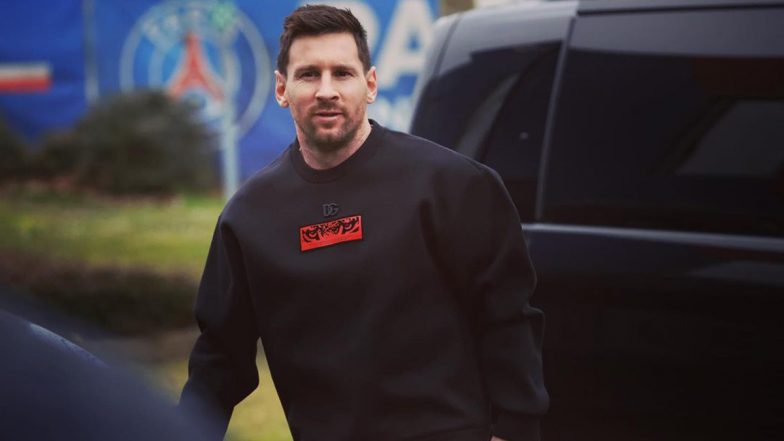 Lionel Messi Joins PSG Training Session As Club Welcome Stars Back From International Break (See Photos)