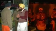 Punjab CM Charanjit Singh Channi Offer Prayers at Mata Baglamukhi Temple in Himachal Pradesh's Kangra
