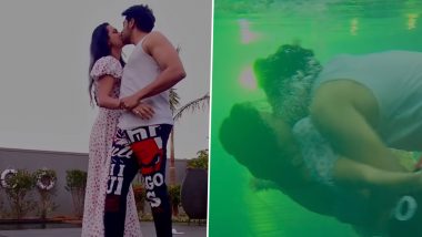 Kiss Day 2022: Gaurav Khanna Shares Passionate Lip-Lock With Wife Akanksha Khanna Underwater, Says ‘For Lovestruck Couples Only’ (Watch Video)