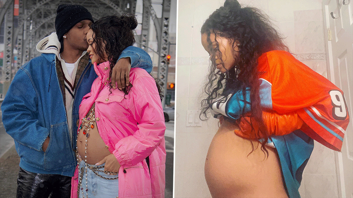 Agency News, Rihanna Flaunts Baby Bump in First Instagram Post After  Pregnancy Announcement (View Pics)