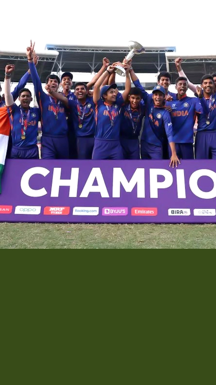 India U19 Wins Record 5th ICC Under-19 Cricket World Cup Title