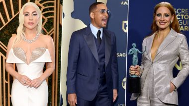 SAG Awards 2022: Lady Gaga, Will Smith, Jessica Chastain and Others Make Star-Studded Red Carpet Appearance in the Ceremony