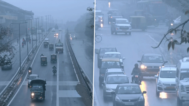 Weather Forecast: Delhi, Adjoining Areas Wake Up To Rain; Yellow Alert for Heavy Snowfall Issued in Higher Areas of Himachal Pradesh