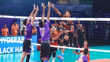 Sports News | PVL: Lavmeet Katariya, Pankaj Sharma Heroics Help Bengaluru Torpedoes Clinch a Thriller