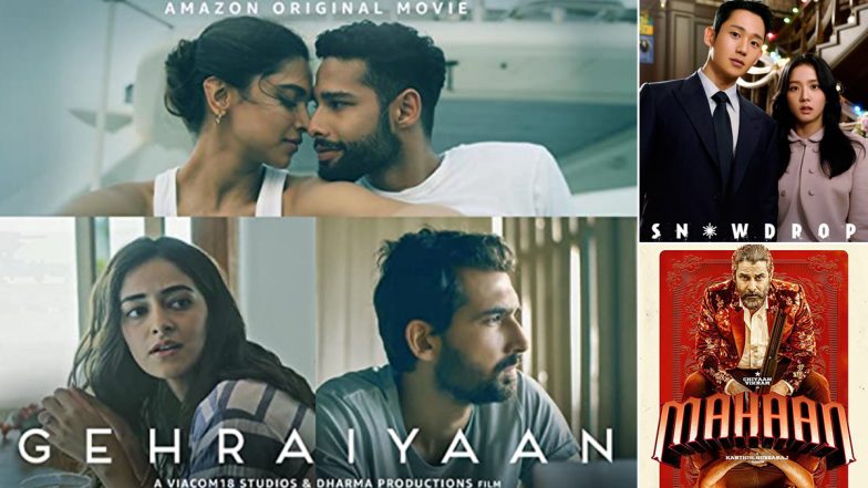 OTT Releases of the Week: Jo Hyun-tak&rsquo;s Snowdrop on Disney+ Hotstar, Karthik Subbaraj&rsquo;s Mahaan and Shakun Batra&rsquo;s Gehraiyaan on Amazon Prime Video &amp; More