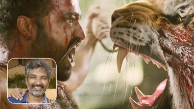 RRR: SS Rajamouli Opens Up About Jr NTR’s Role in the Upcoming Magnum Opus, Says ‘He Looked Like a Roaring Tiger as He Ran Barefoot in Bulgaria’s Dense Forests’