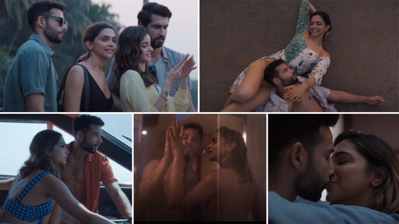 Gehraiyaan Song Beqaaboo: Deepika Padukone and Siddhant Chaturvedi’s Romance Gets Steamier (Watch Video)