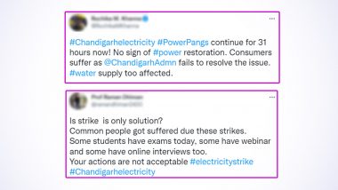 Chandigarh Faces Major Power Outage Amid Electricity Staff Strike; Residents express anger (Check Tweets)