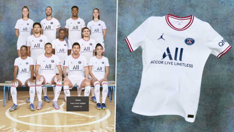 Lionel Messi, Kylian Mbappe Unveil Chicago Bulls-Inspired PSG's New Kit For 2021-22 Season