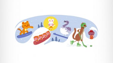 Winter Olympics 2022: Google Doodle Showcases Animated Animals To Mark Opening of Beijing Olympic Games (View Tweet)
