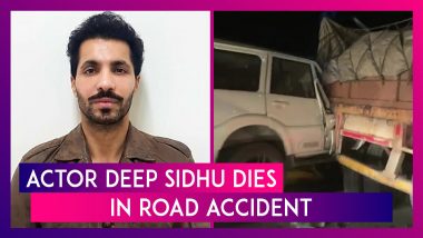 Deep Sidhu Dead: Actor Who Gained Prominence During Farmer Protests, Killed In Road Accident