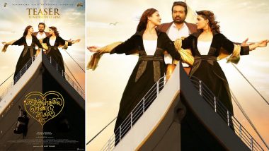 Kaathuvaakula Rendu Kaadhal: Vijay Sethupathi, Samantha Ruth Prabhu and Nayanthara Recreate the Iconic Titanic Pose in New Poster!