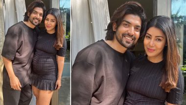 Gurmeet Choudhary and Debina Bonnerjee Announce Pregnancy; Actress Flaunts Her Baby Bump As the Duo Happily Pose for a Click!
