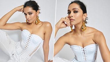 Deepika Padukone Looks Chic and Stylish as She Poses in a Sexy Off-Shoulder White Outfit! (View Pics)